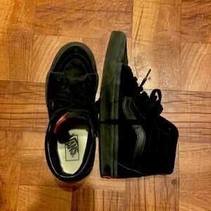 Black vans size 6 1/2